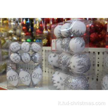 Palla di Natale appesi ornamenti di Natale colorato